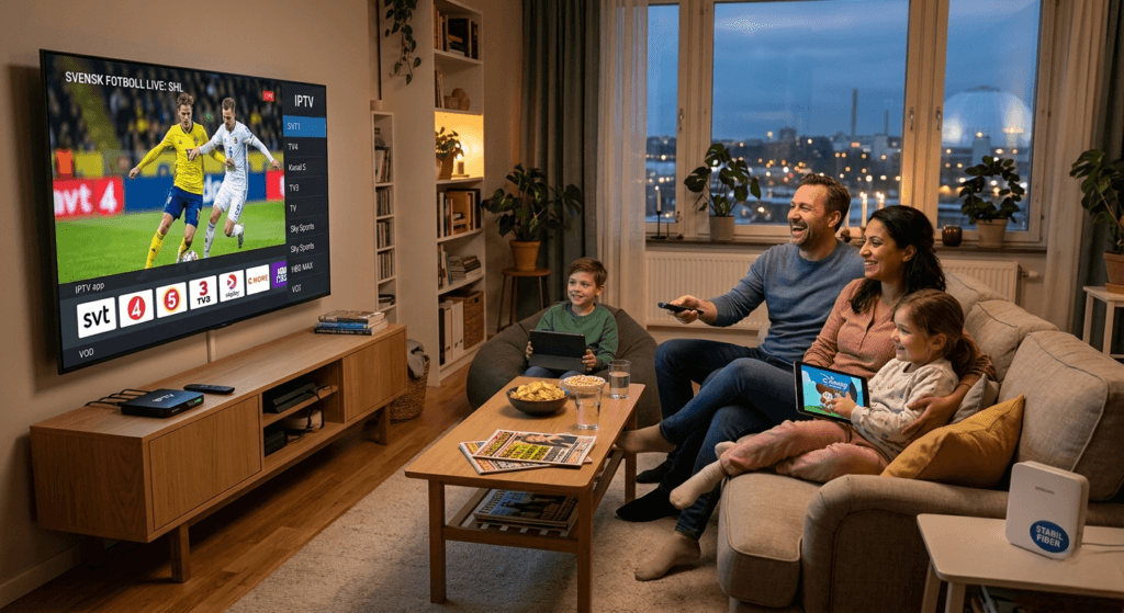 Bästa IPTV Sverige 2026 – Varför Vi Är Det ULTIMATE Valet för Dig