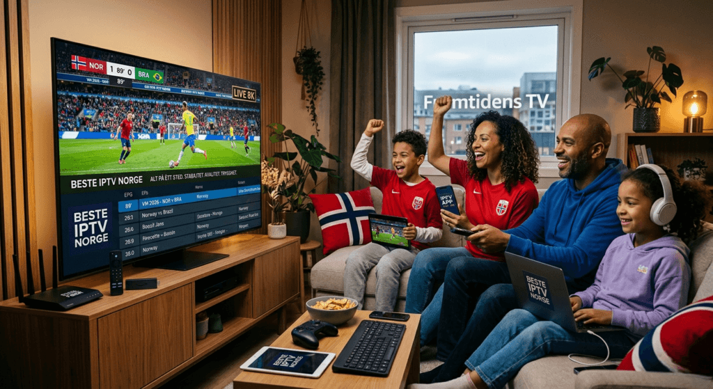 Beste IPTV Norge: Den officiel guiden til strømming, bildekvalitet og trygghet i 2026